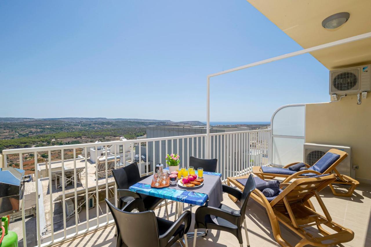 Summer Breeze Apartment With Terrace With Panoramic Views - By Getawaysmalta Mellieħa Exterior foto