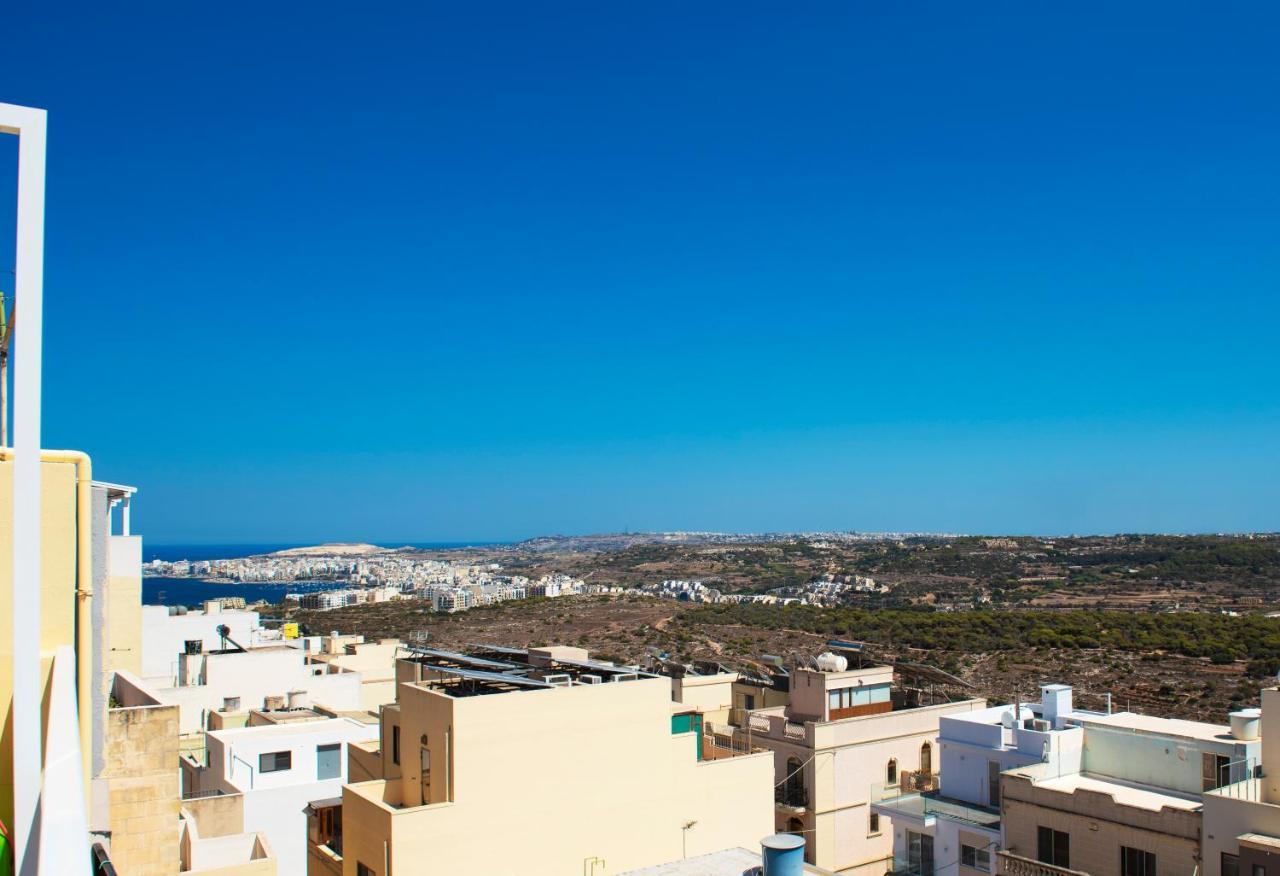 Summer Breeze Apartment With Terrace With Panoramic Views - By Getawaysmalta Mellieħa Exterior foto