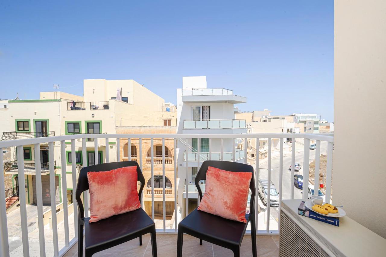 Summer Breeze Apartment With Terrace With Panoramic Views - By Getawaysmalta Mellieħa Exterior foto