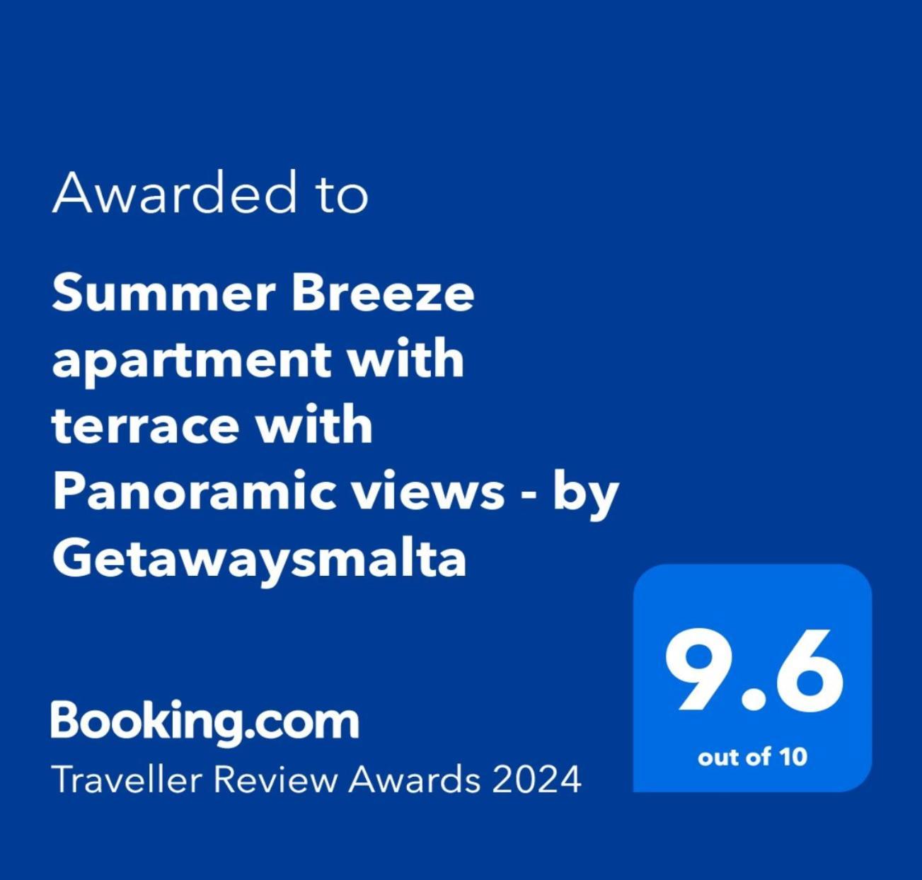 Summer Breeze Apartment With Terrace With Panoramic Views - By Getawaysmalta Mellieħa Exterior foto
